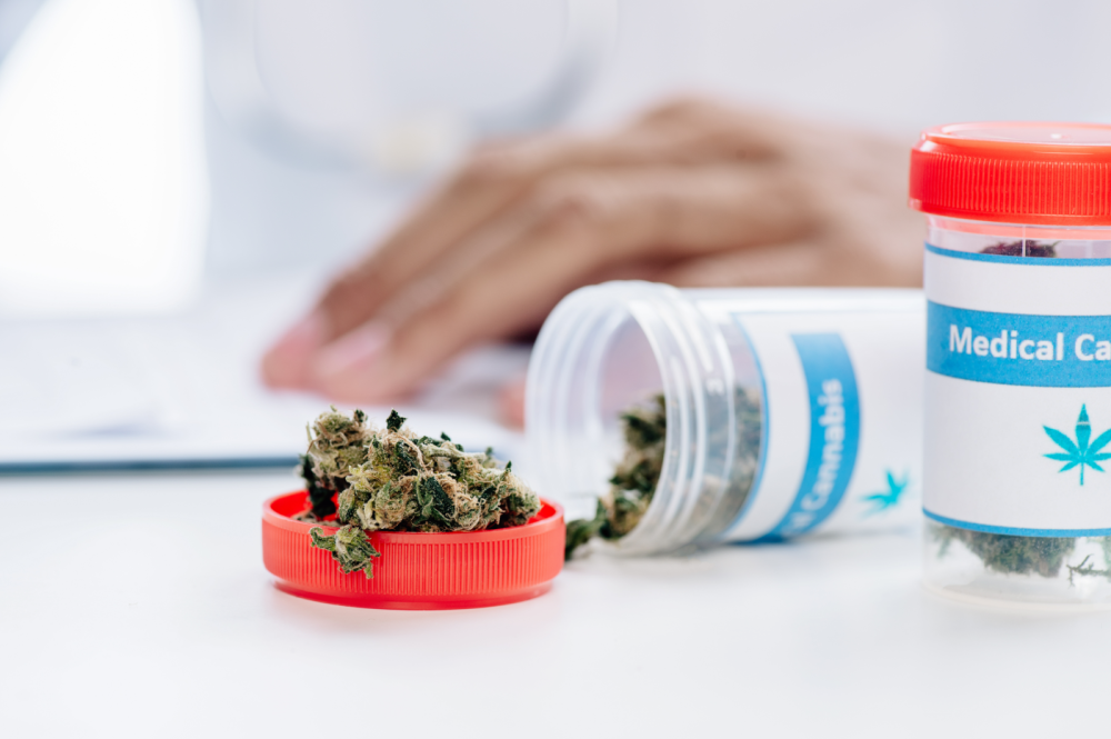Medical Marijuana at a doctors office